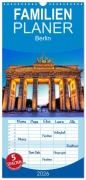 Cover-Bild zum Titel 'Familienplaner 2026 - Berlin mit 5 Spalten (Wandkalender, 21 x 45 cm) CALVENDO' von 'Markus Will'