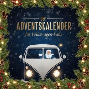 Cover-Bild zum Titel 'Der Adventskalender für Volkswagen-Fans' von 'Clara Schäfer'