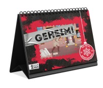 Cover-Bild zum Titel 'Geheim! - Der Rätsel-Adventskalender' von ''