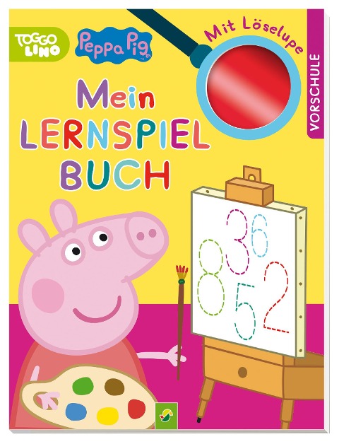 Peppa Pig - Mein Lernspielbuch mit Löselupe - 