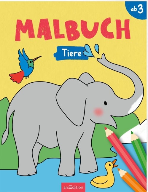 Malbuch Tiere - 