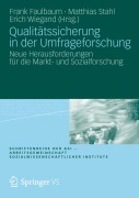 Cover-Bild zum Titel 'Qualitätssicherung in der Umfrageforschung' von ''
