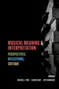 Cover-Bild zum Titel 'Musical Meaning and Interpretation' von ''