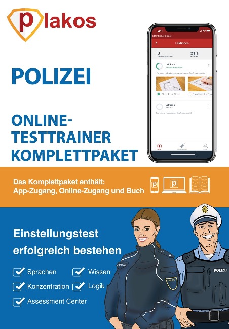 Polizei Einstellungstest Komplettpaket - 