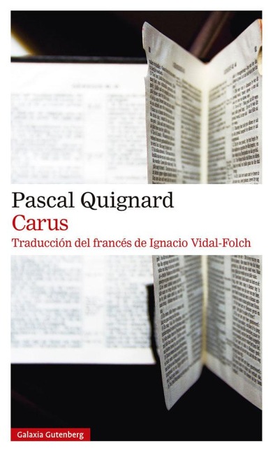 Carus - Pascal Quignard