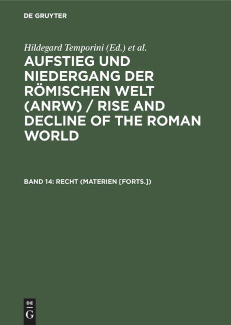 Recht (Materien [Forts.]) - 