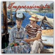 Cover-Bild zum Titel 'Impressionsts - Impressionisten - Impressionismus Kunstkalender - 12-Monatskalender' von 'The Gifted'