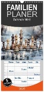 Familienplaner 2025 - Schach Matt mit 5 Spalten (Wandkalender, 21 x 45 cm) CALVENDO - Cathrin Illgen