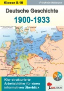 Cover-Bild zum Titel 'Deutsche Geschichte 1900-1933' von 'Friedhelm Heitmann'