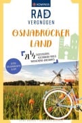 Cover-Bild zum Titel 'KOMPASS Radvergnügen Osnabrücker Land' von 'Wüppen Heinz, Christoph Drepper'