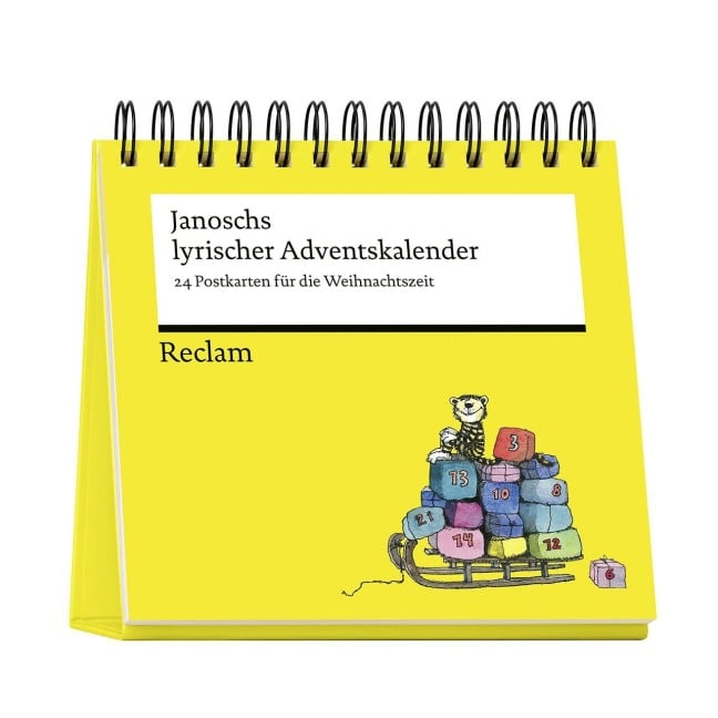 Janoschs lyrischer Adventskalender. 24 Postkarten für die Weihnachtszeit - 
