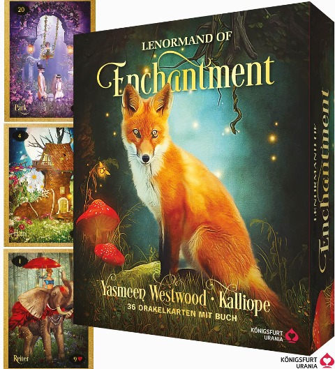 Lenormand of Enchantment - Zauberhafte Orakelkarten im Fantasy-Style - Kalliope