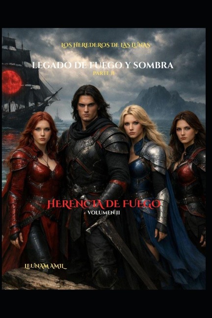 LOS HEREDEROS DE LAS LUNAS - Legado de Fuego y Sombra - Leunam Amil