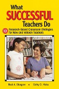 What Successful Teachers Do - Neal A. Glasgow, Cathy D. Hicks