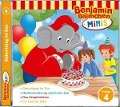 Cover-Bild zum Titel 'Benjamin Minis-Folge 4:Geburtstag im Zoo' von 'Benjamin Blümchen'