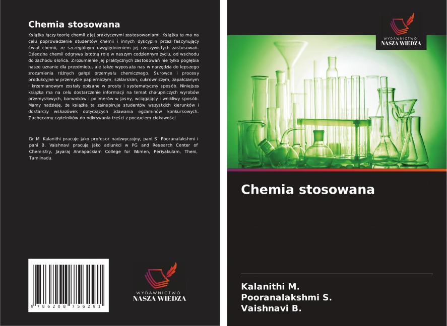 Chemia stosowana - Kalanithi M., Pooranalakshmi S., Vaishnavi B.