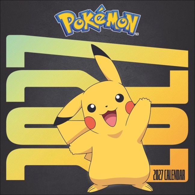 Pokémon Broschurkalender 2027 - 