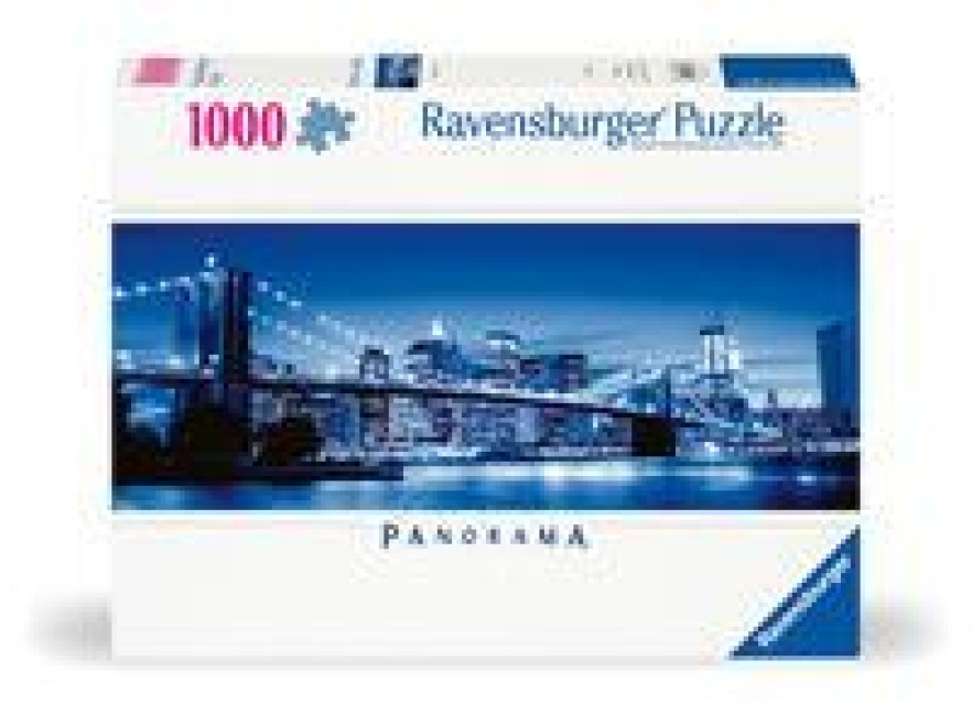 Erwachsenenpuzzle 1000 Teile - Leuchtendes New York - 