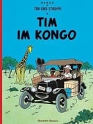 Cover-Bild zum Titel 'Tim und Struppi 01. Tim im Kongo' von 'Herge'