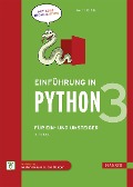 Cover-Bild zum Titel 'Einführung in Python 3' von 'Bernd Klein'