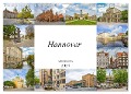 Hannover Stadtansichten (Wandkalender 2024 DIN A4 quer), CALVENDO Monatskalender - Dirk Meutzner