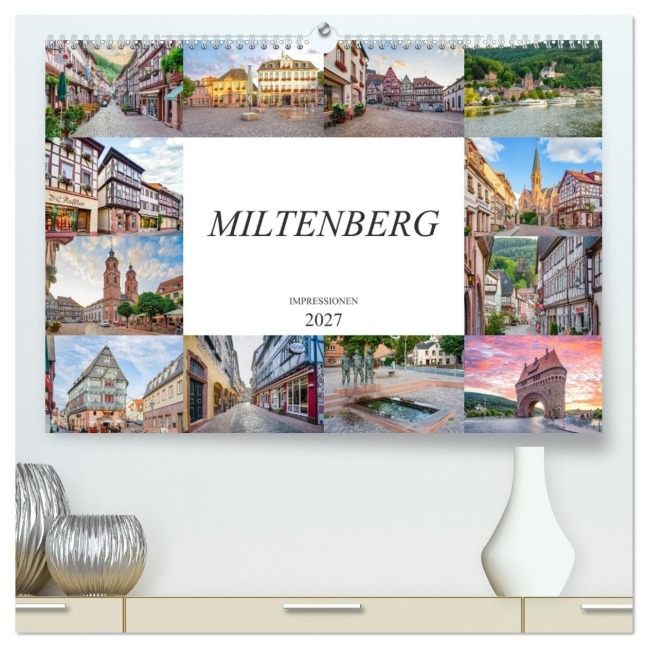 Miltenberg Impressionen (hochwertiger Premium Wandkalender 2027 DIN A2 quer), Kunstdruck in Hochglanz - Dirk Meutzner
