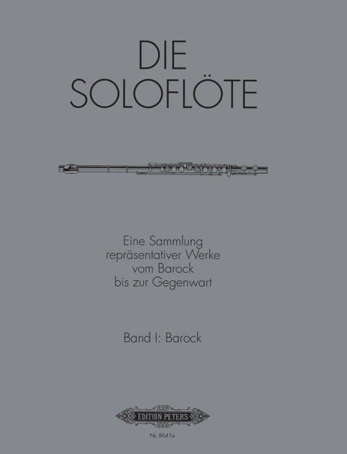 Die Soloflöte, Band 1: Barock - 